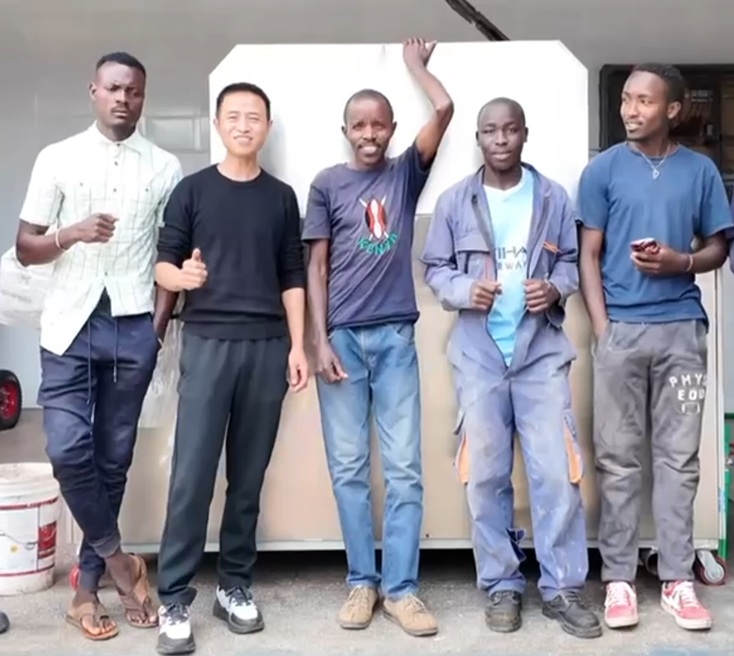 Projekt tvornice za pranje tepiha u Keniji