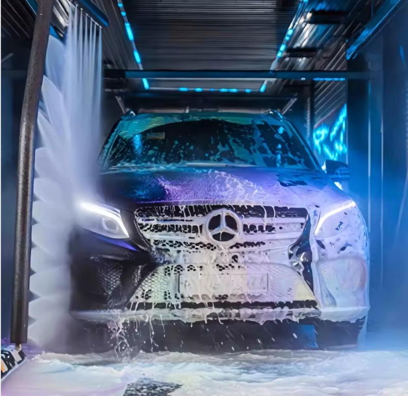 automatic touchless car wash machine